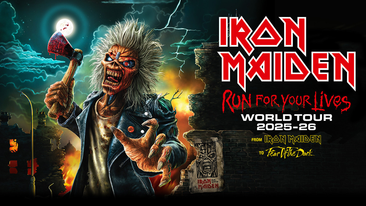 Η ευρωπαϊκή περιοδεία των Iron Maiden ξεκινά από την Αθήνα
