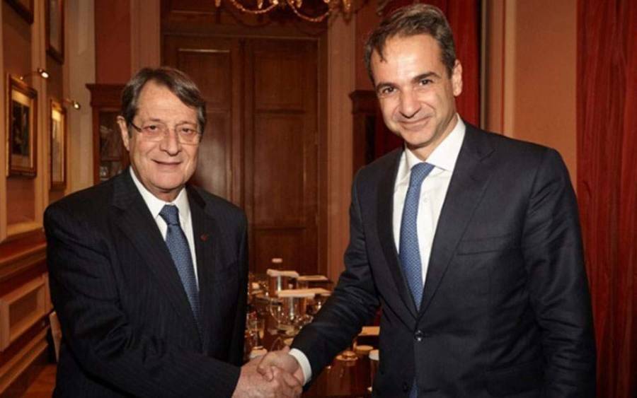 Τηλεφωνική επικοινωνία Μητσοτάκη - Αναστασιάδη ενόψει της γενικής συνέλευσης ΟΗΕ