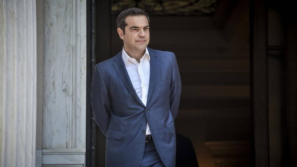 Συνάντηση Τσίπρα - Μπαρνιέ στο Μαξίμου
