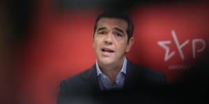Ο Τσίπρας σε ρόλο εκπροσώπου Τύπου