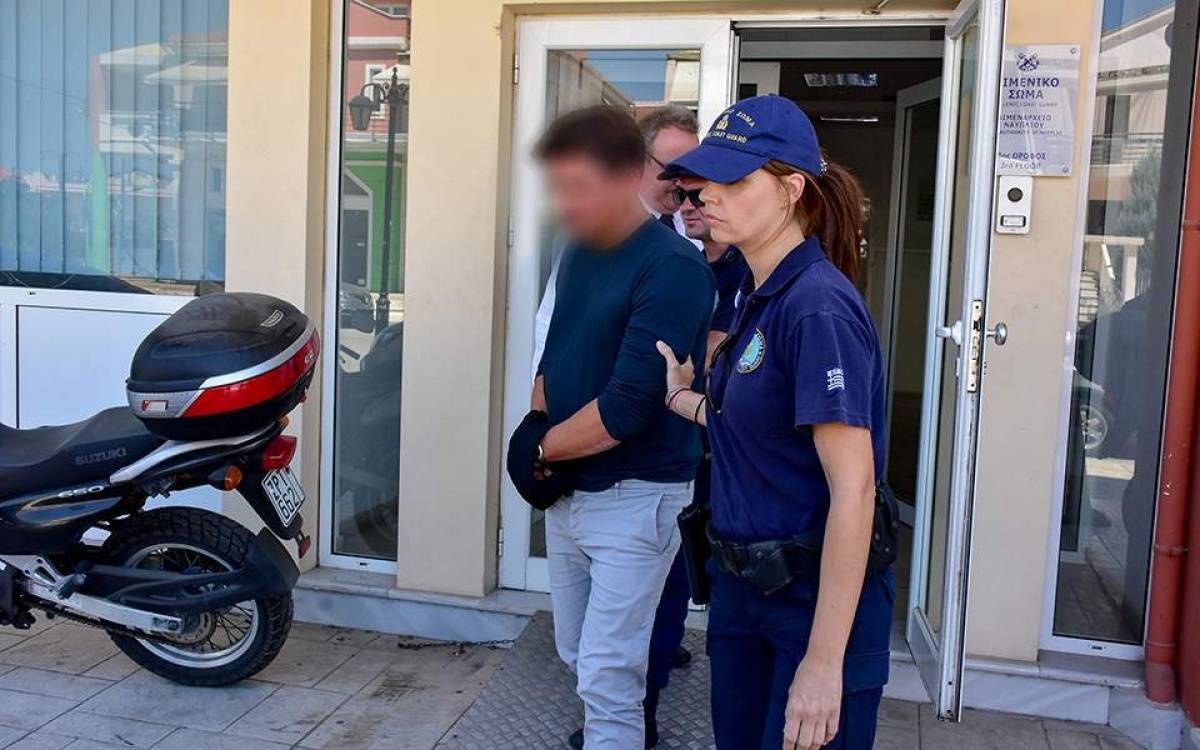 Ελεύθερος ο χειριστής του ταχύπλοου στο Πόρτο Χέλι