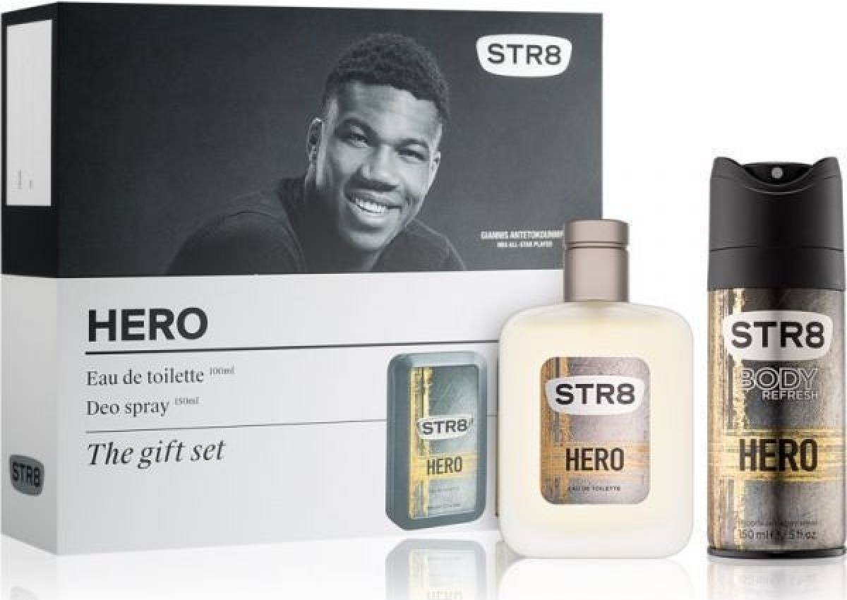 STR8 giftsets: Χριστουγεννιάτικο δώρο με την υπογραφή του Γιάννη Αντετοκούνμπο!