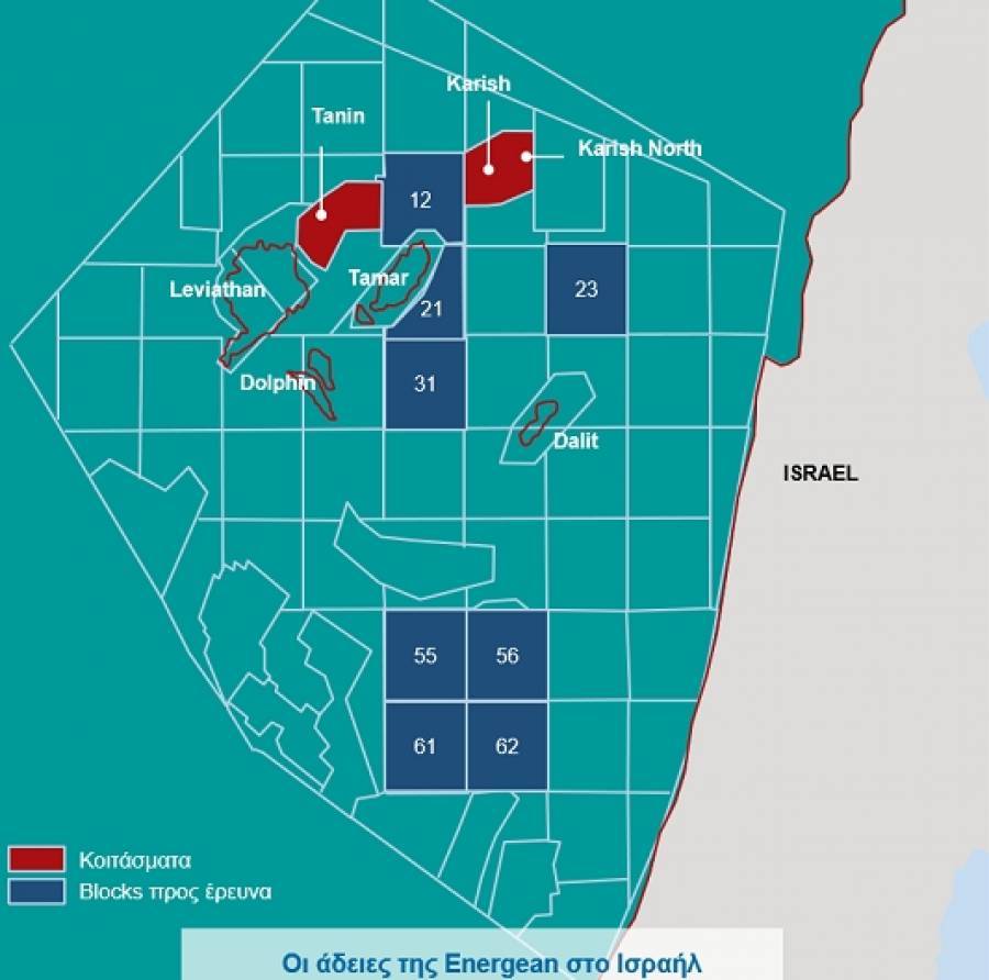 Energean: Ανάπτυξη του κοιτάσματος Karish North στο Ισραήλ