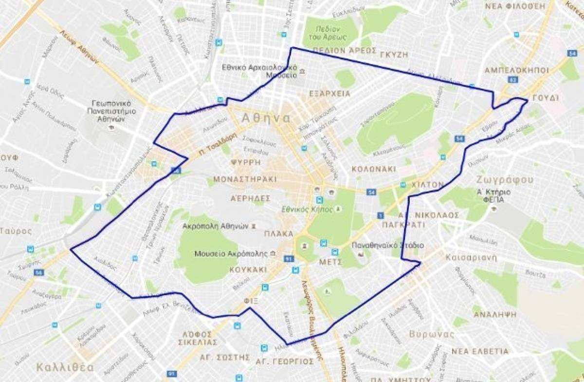 Επιστρέφει από Δευτέρα ο δακτύλιος