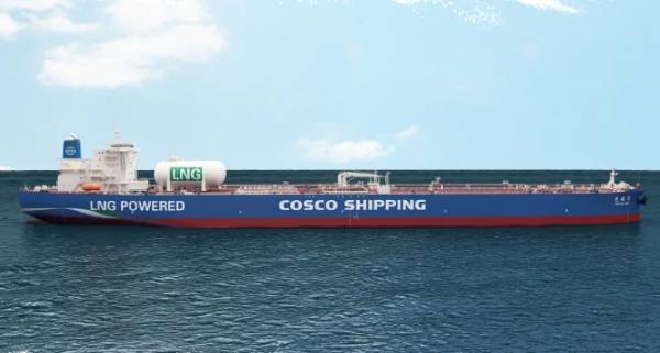 Cosco και DSIC σχεδιάζουν VLCC με μεθανόλη