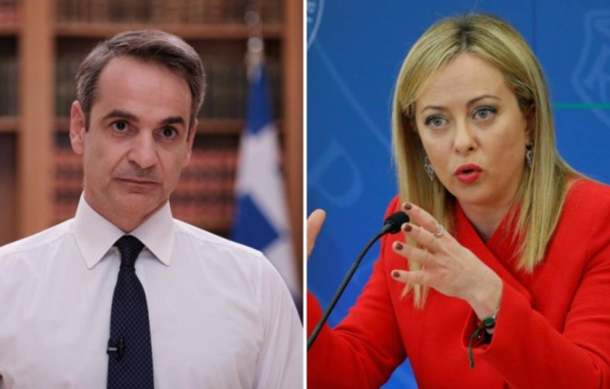 Για το μεταναστευτικό μίλησαν Μητσοτάκης-Μελόνι: Τι άλλο συζήτησαν