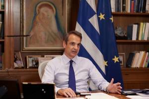 Σύσκεψη υπό τον Μητσοτάκη για την ανασυγκρότηση της βόρειας Εύβοιας