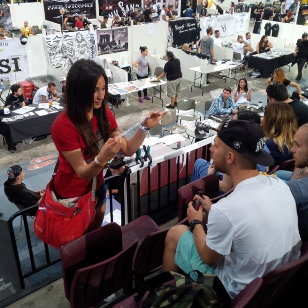 Άρωμα… STR8 στο Athens International Tattoo Convention