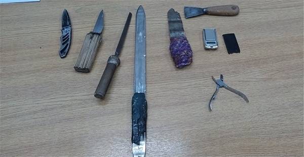 Φυλακές Κορυδαλλού: Μαχαίρια, λίμα και ναρκωτικά σε κελιά βαρυποινιτών