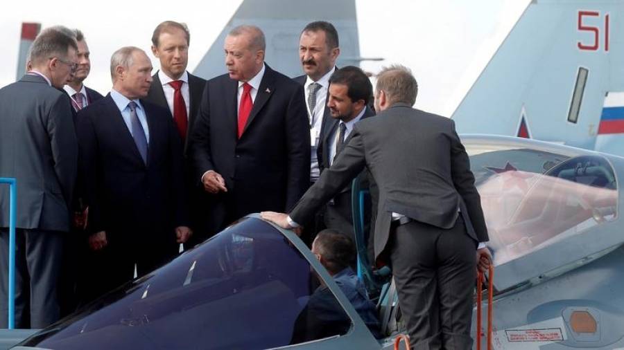 Ερντογάν: Συνομιλούμε με τη Μόσχα για την αγορά των Su-57
