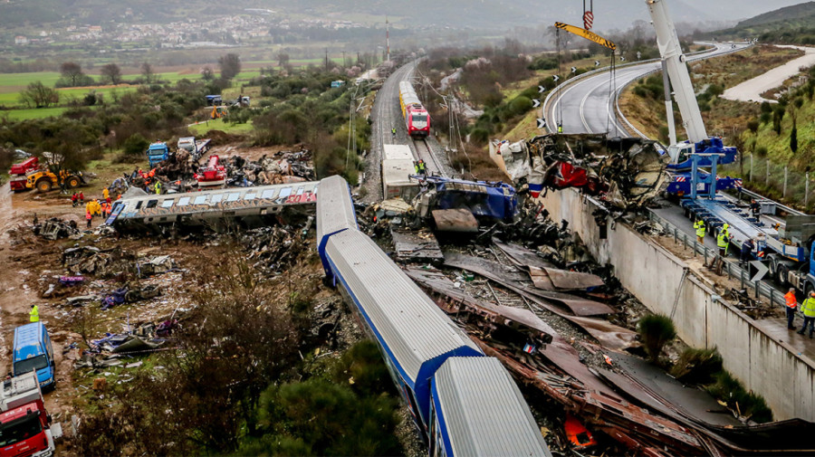 Τέμπη: Μηνυτήρια αναφορά για παρεμβάσεις στον τόπο του σιδηροδρομικού δυστυχήματος