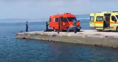 Θεσσαλονίκη: ΙΧ έπεσε στη θάλασσα- Νεκροί οι δύο επιβαίνοντες