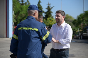 Ανδρουλάκης: «Όπλο» η πρόληψη απέναντι στις επιπτώσεις της κλιματικής κρίσης