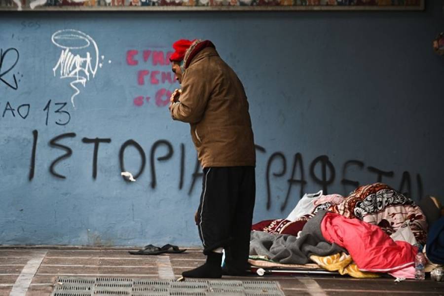 Συνεχίζονται τα έκτακτα μέτρα προστασίας των αστέγων στην Αθήνα