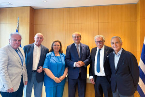 Χατζηδάκης σε Κεντρικό Ισραηλίτικο Συμβούλιο: Η Ελλάδα στέκεται απέναντι σε κάθε μορφή ρατσισμού και αντισημιτισμού