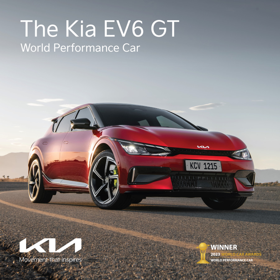 Το Kia EV6 GT στέφθηκε Παγκόσμιο Αυτοκίνητο Επιδόσεων της Χρονιάς
