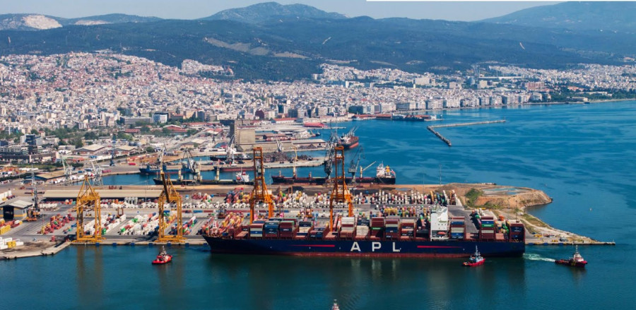ΟΛΘ: Πρώτο λιμάνι της ΕΕ πιλοτικής παρακολούθησης αέριων εκπομπών πλοίων