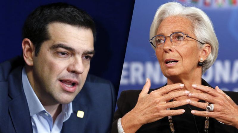 Απάντηση Λαγκάρντ σε Τσίπρα: Ανοησίες τα περί πιστωτικού γεγονότος