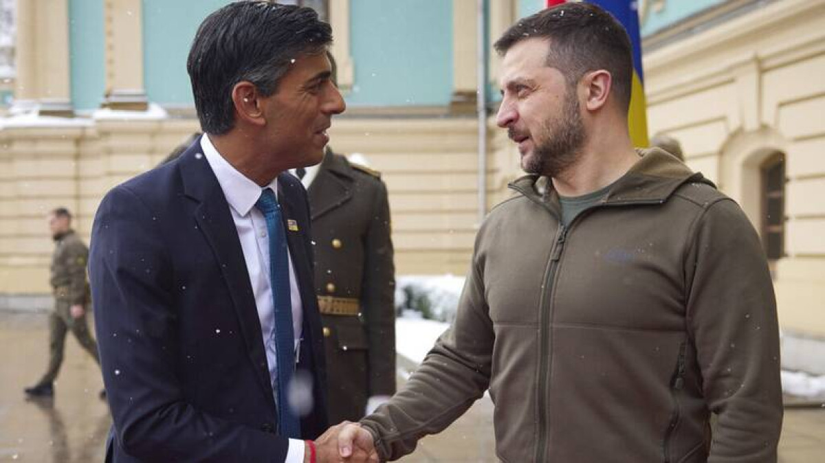 Σούνακ από Κίεβο: Πακέτο αεράμυνας £50 εκατ. στην Ουκρανία