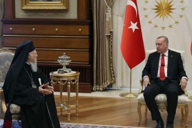 Γιατί ο Βαρθολομαίος ζήτησε να δει τον Ερντογάν- Τι συζήτησαν
