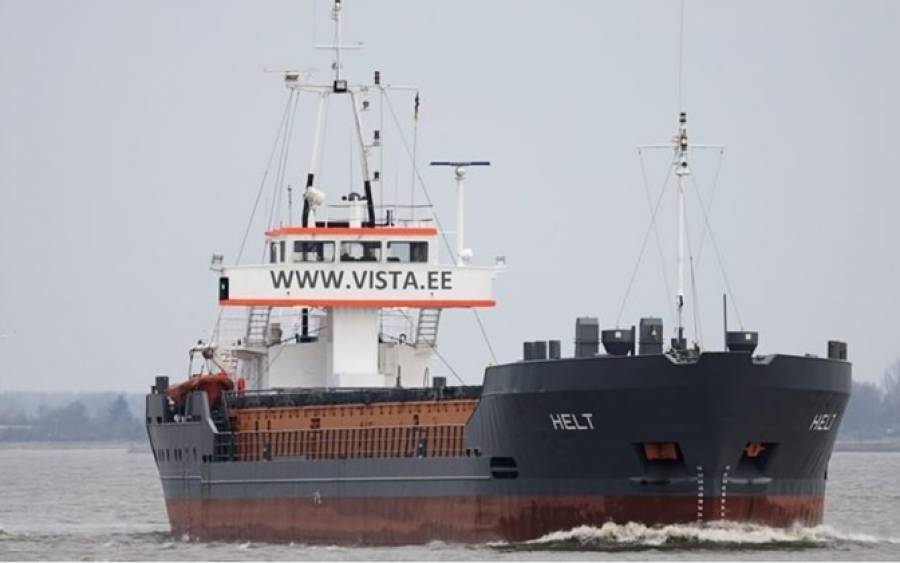 Εσθονικό πλοίο βυθίστηκε στην Οδησσό μετά από έκρηξη