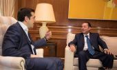 Συνάντηση του Αλέξη Τσίπρα με τον Τζιάνι Πιτέλα