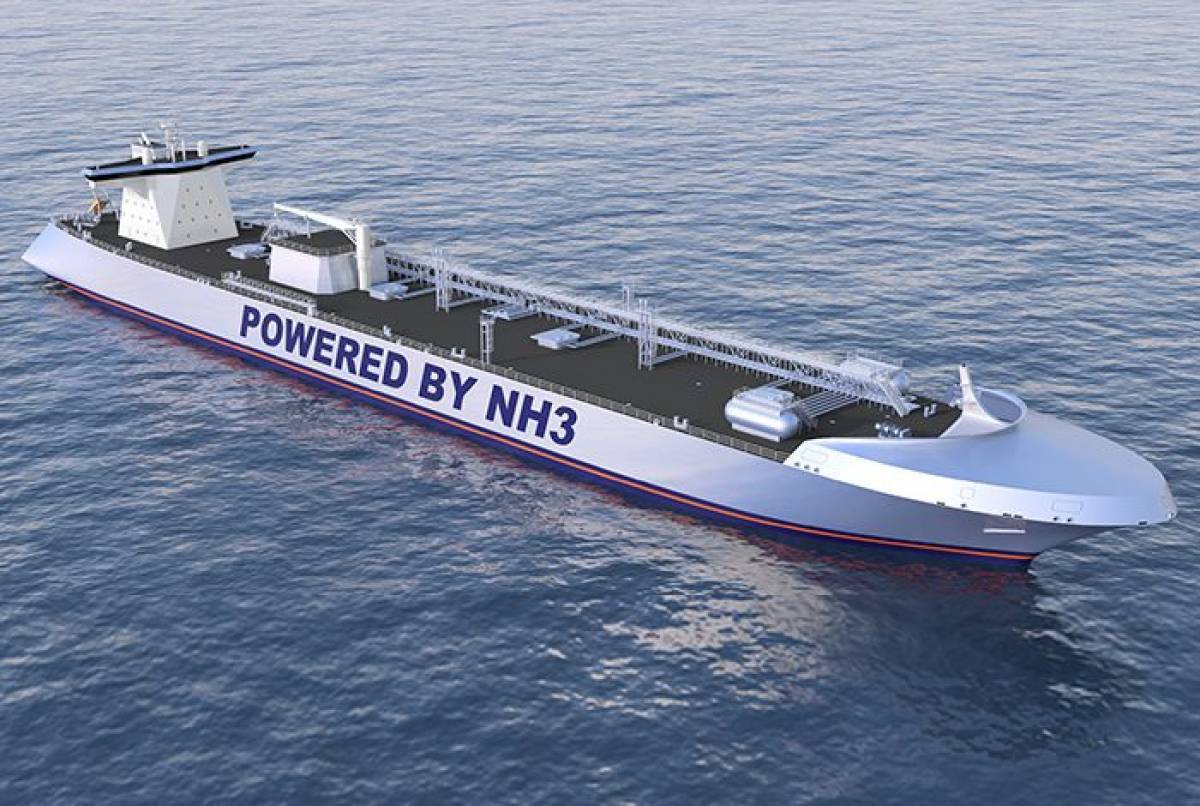 Εγκρίθηκε σχέδιο για Panamax με αμμωνία από την ClassNK