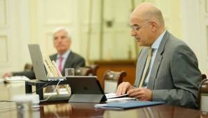 Τηλεδιάσκεψη ΥΠΕΞ Ελλάδας, Κύπρου και Ιορδανίας για Αν.Μεσόγειο και Λιβύη