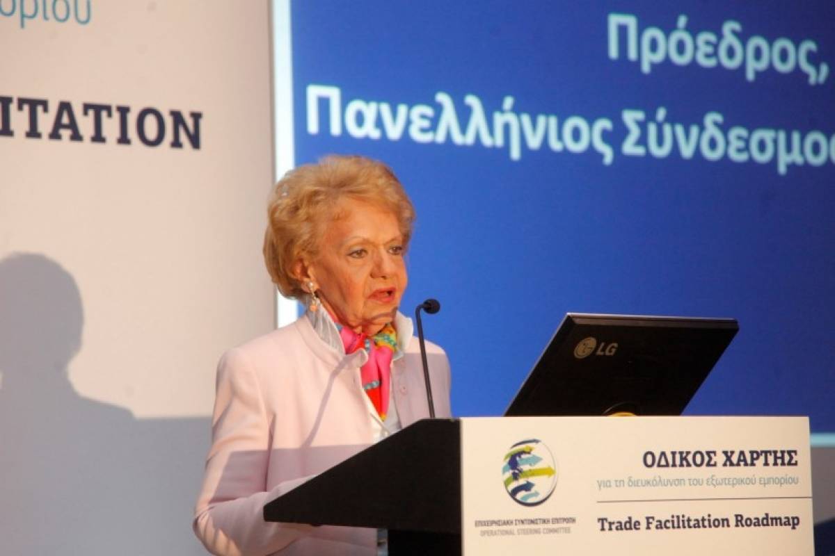 Σακελλαρίδη(ΠΣΕ):Στόχος το 2019 οι εξαγωγές να ξεπεράσουν τα 30 δισ.