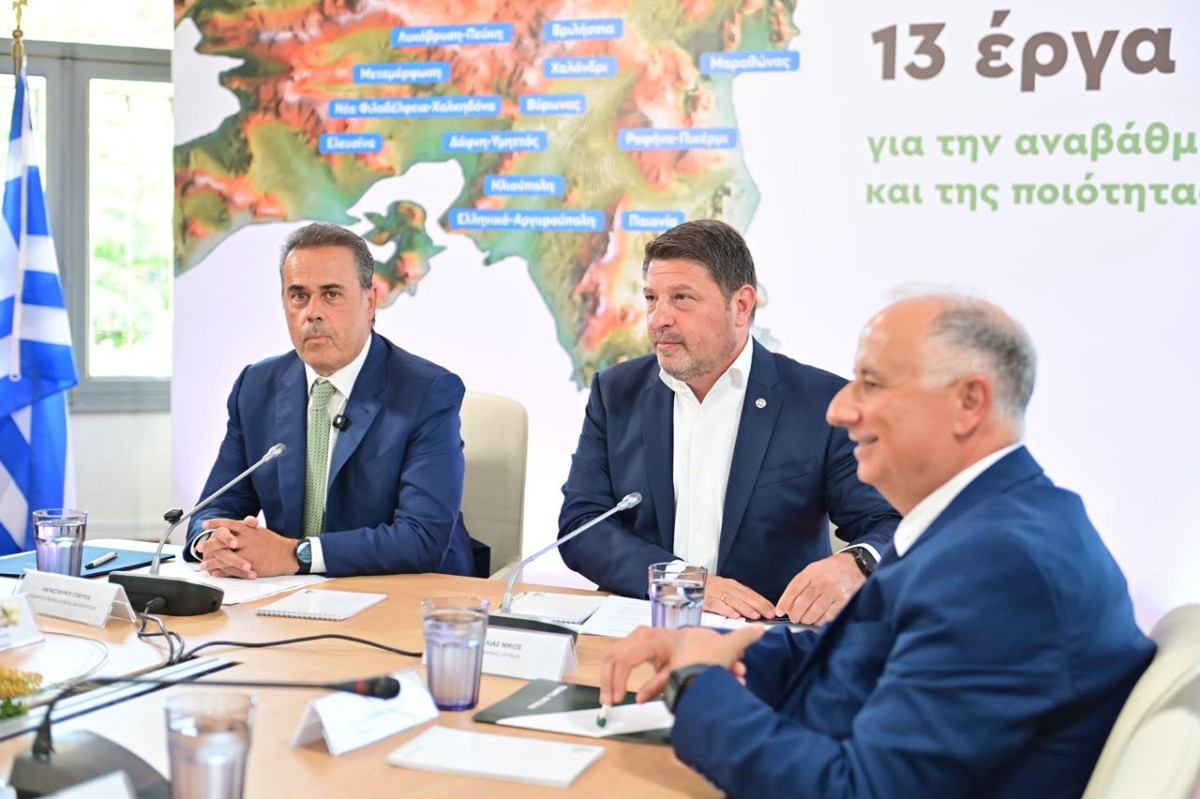ΥΠΕΝ, Περιφέρεια Αττικής και Πράσινο Ταμείο παρουσίασαν το πρόγραμμα «Πράσινες Ανάσες για την Αττική»