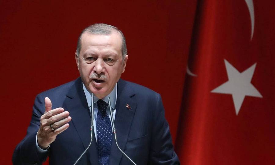 Ερντογάν: Οι Έλληνες τρόμαξαν από τη Γαλάζια Πατρίδα