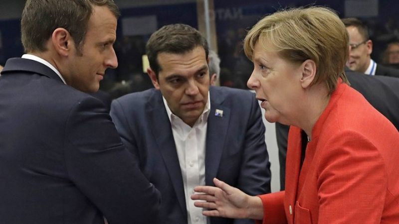 Μπαράζ επαφών Τσίπρα με Μέρκελ,Μακρόν και Τουσκ για το χρέος