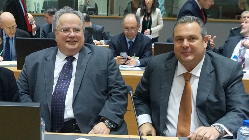 Κοτζιάς: Διαπραγματευόμαστε σύνθετη ονομασία-Καμμένος: Να μην υπάρχει ο όρος «Μακεδονία»