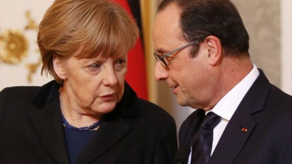 Μέρκελ: Μόνη λύση για την Ελλάδα η ευρωζώνη - Ολάντ: Έχουμε χάσει πολύ χρόνο