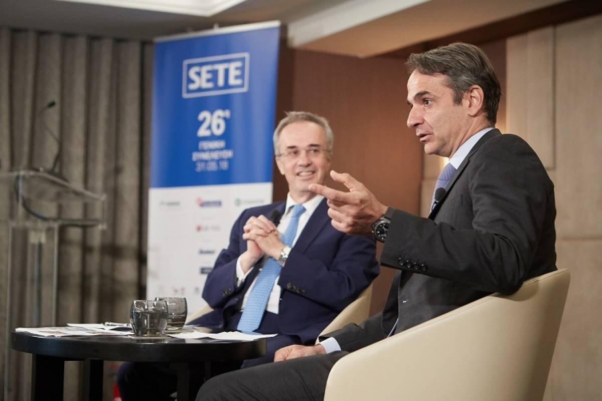 Μητσοτάκης σε ΣΕΤΕ: Επανεξέταση του τέλους διανυκτέρευσης-Μείωση ΦΠΑ στην εστίαση