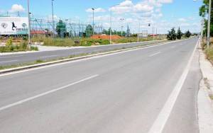 Εργασίες στο δίκτυο οδικού ηλεκτροφωτισμού στην Παλαιά Εθνική Θεσσαλονίκης -Κιλκίς