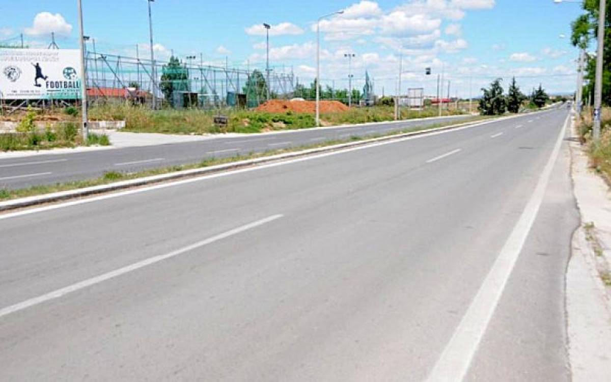 Εργασίες στο δίκτυο οδικού ηλεκτροφωτισμού στην Παλαιά Εθνική Θεσσαλονίκης -Κιλκίς