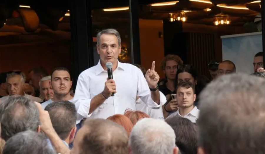 Μητσοτάκης από Κοζάνη: Πάνω από τα €950 ο κατώτατος μισθός πριν από τις εκλογές