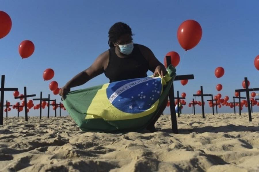 Βραζιλία: 33.280 κρούσματα και 869 θάνατοι σε 24 ώρες