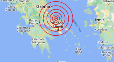Μεγάλος σεισμός στην Εύβοια- Αισθητός στην Αττική