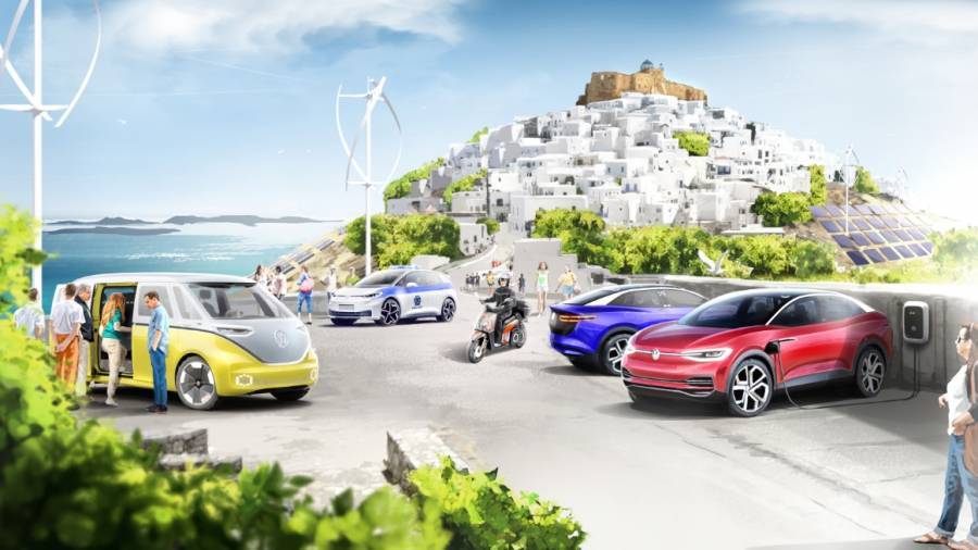 Αστυπάλαια: Προβολή στο μέλλον το «πράσινο» project της Volkswagen